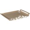 ARTI & MESTIERI Vassoio Moderno Butterfly Piccolo Beige