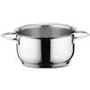 LAGOSTINA Deliziosa Pentola Casseruola Fonda 24cm Acciaio Inox