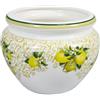 BRANDANI Limoni Caspo' Vaso Portavaso Portapianta 39x29cm Ceramica