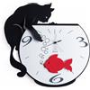 ARTI & MESTIERI Orologio a Pendolo Moderno Tommy And Fish Nero