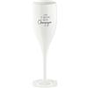 KOZIOL Calice Spumante Champagne 100ml Cheers No. 1 Life is Better With Champagne Bianco