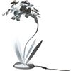ARTI & MESTIERI Lampada da Tavolo Floreale Orchidea Piccola Bianco