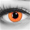Meralens Lenti a Contatto Colorate arancione Tracer - con porta lenti a contatto - ideali per Manga Anime Cosplay Halloween carnevale - Durata 1 Anno 1 Coppia (2 pezzi) senza correzione