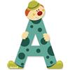 Janod Lettera Clown Janod In Legno A