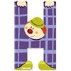 Janod Lettera Clown Janod In Legno H