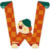 Janod Lettera Clown Janod In Legno W
