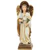 DRW Figura San Uriel Arcangelo della saggezza e dell'illuminazione in resina dipinta a mano 4x3x11 cm