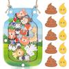 GADITIEK Tabella delle Ricompense per Bambini, Vasino Bambini Ricompense, Token Economy Ispirare Buoni Comportamenti, Barattolo di Ricompensa per Aula Ricompense Ragazzo Ragazza (Cacca+Animale)