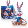 WOW! STUFF Drop 'n Bugs - Peluche pop-up Bunny Space Jam: A New Legacy Basketball | Collezione ufficiale di film, giocattoli e regali per ragazzi e ragazze, età 5 anni