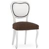 ECOMMERC3 Copridivano, Poliestere, Cotone, elastomero, Marrone, Pack 2 Silla