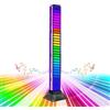 LuminKing 3D Music LED Bar - Barra luminosa ritmica, si sincronizza con musica e suoni, batteria ricaricabile, portatile, adatta per feste, discoteca, gaming e auto