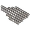 Dreneco M6×100mm Doppio Prigioniero Viti Bulloni Filettati Barre/Vite Prigioniera in Acciaio Inox/Asta Vite, 5 pcs