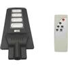 TEMPO DI SALDI Lampione Stradale Faro A Led 120W Con Pannello Solare Crepuscolare E Telecomando