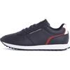 Tommy Hilfiger Uomo Sneakers da Runner New Eva Mix Flag in Pelle, Blu (Desert Sky), 40