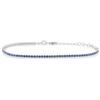 idillio Every jewel is a lovestory Bracciale Tennis Zaffiro Elide - Bracciale Donna Argento 925