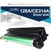 LCL Tamburo Compatibile 126A CE314A CRG029 CRG-029 (1 Nero) Sostituzione per HP Laserjet Pro CP1020 CP1025 CP1025nw M175a M175b M175c M175e M175p M175r M275s M275t M275u M275nw M275 M275a M176n M177fw