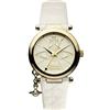Vivienne Westwood Orologio Analogico Donna con Cinturino in Pelle VV006WHWH