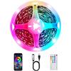 TK99SW Led TV Retroilluminazione, 4M LED Striscia LED TV Illuminazione per 45 a 65 Pollici TV e PC, con Controllo APP e 44-Button Telecomando per l'illuminazione Casa, Festa, Cucina, TV
