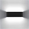 KAWELL 20W Moderno Applique da Parete LED Lampada da Parete Alluminio