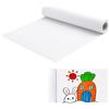 TAXIFANW Rotolo Carta Disegno Bianco，Rotolo di carta artistica Carta per bambini schizzo，per Artisti, Pittura, Arte Schizzo (43 * 20 cm)
