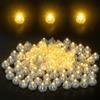 DODUOS 120 Pezzi Mini LED Palloncini Luci, Rotondo Lampada a Palloncino, Colore Caldo Lampada a Palloncino, Luci a LED per Palloncini per Compleanno Matrimonio Decorazione Natalizia