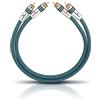 Oehlbach NF 14-Cavo Audio RCA-Set di 2 x 1 m, colore: antracite