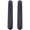 HEALIFTY 2pcs Sedia a rotelle Bracciolo Pad Braccioli Lunghi Cuscino di Ricambio PVC Spugna Pad Paziente Accessori Cura Nero