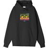 Obey Neighborhood watch Felpa con cappuccio da uomo, Nero , L