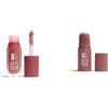 3INA MAKEUP - The Color Lip Oil 503 + The No-Rules Stick 503 - Balsamo Labbra e Blush in Crema Nude con Acido ialuronico + Blush Stick per Occhi Labbra e Guance - Vegan - Cruelty Fr