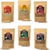 BWAY Trucioli per Affumicatura Gusto Olivo, Arancio, Mandorlo, Limone, Noce e Quercia da Utilizzare con Affumicatore da Cucina | eBook Omaggio con 20 Ricette (6 x 400 ml)