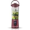 Ninja, Frullatore compatto motorizzato, 530 ml, rosso mirtillo rosso, BC151UKCR