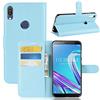 Fertuo Cover ASUS Zenfone Max PRO M1 ZB602KL, Custodia Portafoglio Cover a Libro in Pelle Flip Case con Chiusura Magnetica, Porta Carte, Kickstand, per ASUS Zenfone Max PRO M1 ZB602KL / ZB601KL, Blu