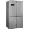 Smeg FQ60XDE - Frigorifero americano, 541 litri, No Frost, Inoxx, Classe energetica E