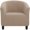 YeGang Copripoltrona 1 Posto Elasticizzato, Copripoltrona Chesterfield Copripoltrona Universale Lavabile Fodera per Soggiorno Bar Reception (Sabbia)