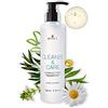 Beysey living natural NUOVO! Gel Detergente Viso con Aloe Vera, Tea Tree, Eufrasia e Camomilla - Struccante/Antibatterico/Sapone Viso Anti-Acne - Pelle mista e grassa - CLEANSE&CARE di Beysey / 200ml