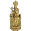 DRW Figura Madonna della Vega in Resina dipinta a mano 12 cm