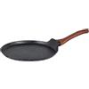 FLORINA MASTER BLACK Padella per pancake in alluminio da 26 cm | Rivestimento antiaderente | Per tutti i tipi di piano cottura, compresa l'induzione | Manico ergonomico soft-touch