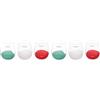 KASANOVA Set bicchieri Capri by Benny Setti da 6 pezzi, da 325 ml Multicolore