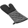 Douceur d'Intérieur, guanto da forno (40 x 18 cm) Cuistot, antracite, policotone e neoprene