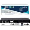 LCL Cartucce d'inchiostro Compatibile 970XL 970 XL 971XL 971 XL CN621AE CN625AE High Yield (1 Nero) Sostituzione per HP Officejet Pro X451DN X451DW X476DN X476DW X551DW X576DW X576dn MFP