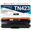 LCL Cartucce di Toner Compatibile TN-421 TN-423 TN421 TN423 TN423BK TN-423BK 6500 pagine (1 Nero) Sostituzione per Brother HL-L8260CDW HL-L8360CDW DCP-L8410CDW MFC-L8610CDW MFC-L8690CDW MFC-L8900CDW