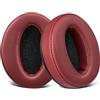 SOULWIT Cuscinetti Auricolari in Pelle Proteica Ricambio per Sennheiser HD 4.50BT/HD 4.50BTNC/HD4.50SE/HD4.40BT/HD4.30G/HD4.20S/HD458BT/HD 450/HD450BT/HD400S/HD350BT/Adapt 360 (MB 360 UC)/Adapt 361