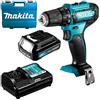 Makita DF333DWY - Trapano avvitatore 12 V 1,5 Ah Max
