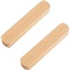 MOROBOR Maniglie autoadesive per mobili, 2 manopole in legno senza trapano per montaggio istantaneo, maniglie adesive per armadio, bagno, cassettiera
