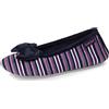 Isotoner Pantofole Ballerine da donna ultra comode, facili da indossare, strisce, 37/38 EU
