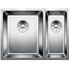 Blanco Andano lavello da cucina, 522979, 340/180-U Andano acciaio inox satinato lucido [Lavelli da Cucina > per Base Sottolavello a partire da 60 cm]