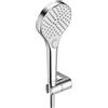 Hansa Viva set doccia con supporto, 3 tipi di getto, 44170220, Viva cromo [Rubinetteria Bagno > Set Doccia]