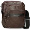 Pepe Jeans Horley - Borsa messenger da uomo, marrone, Taglia unica, Tracolla portatile