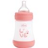 CHICCO Ch Bib p5 150ml Slow Sil Girl