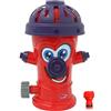JAMARA 460622 Mc Fizz Irrigatore Acqua Hydrant Happy, Spargimento idrante gira e spruzza acqua, installazione rapida, collegamento al sistema di tubi standard, porta divertimento e raffreddamento